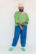 Acid Green Sweatshirt Tee