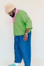 Acid Green Sweatshirt Tee