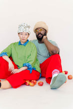 Acid Green Sweatshirt Tee