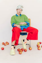 Acid Green Sweatshirt Tee