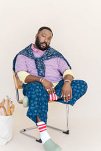 Lilac Stripe Favorite Tee