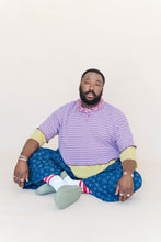 Lilac Stripe Favorite Tee