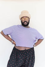 Lilac Stripe Favorite Tee