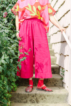 Mid Easy Pant in Hot Pink Linen (RTS)