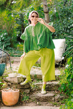 Mid Easy Pant in Limeade Linen (RTS)