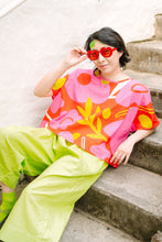 Mid Easy Pant in Limeade Linen (RTS)