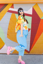 Barrel Pant in Neptune Twill (RTS)