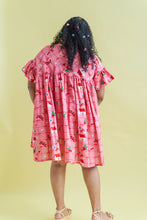 Cottage Core Mini Mushroom Dress