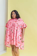 Cottage Core Mini Mushroom Dress