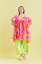 Mid Easy Pant in Limeade Linen