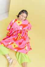 Mid Easy Pant in Limeade Linen