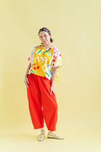 Barrel Pant in Tomato Twill