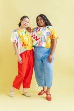 Barrel Pant in Neptune Twill