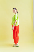 Barrel Pant in Tomato Twill