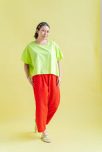Barrel Pant in Tomato Twill