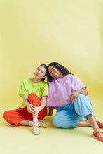 Barrel Pant in Neptune Twill