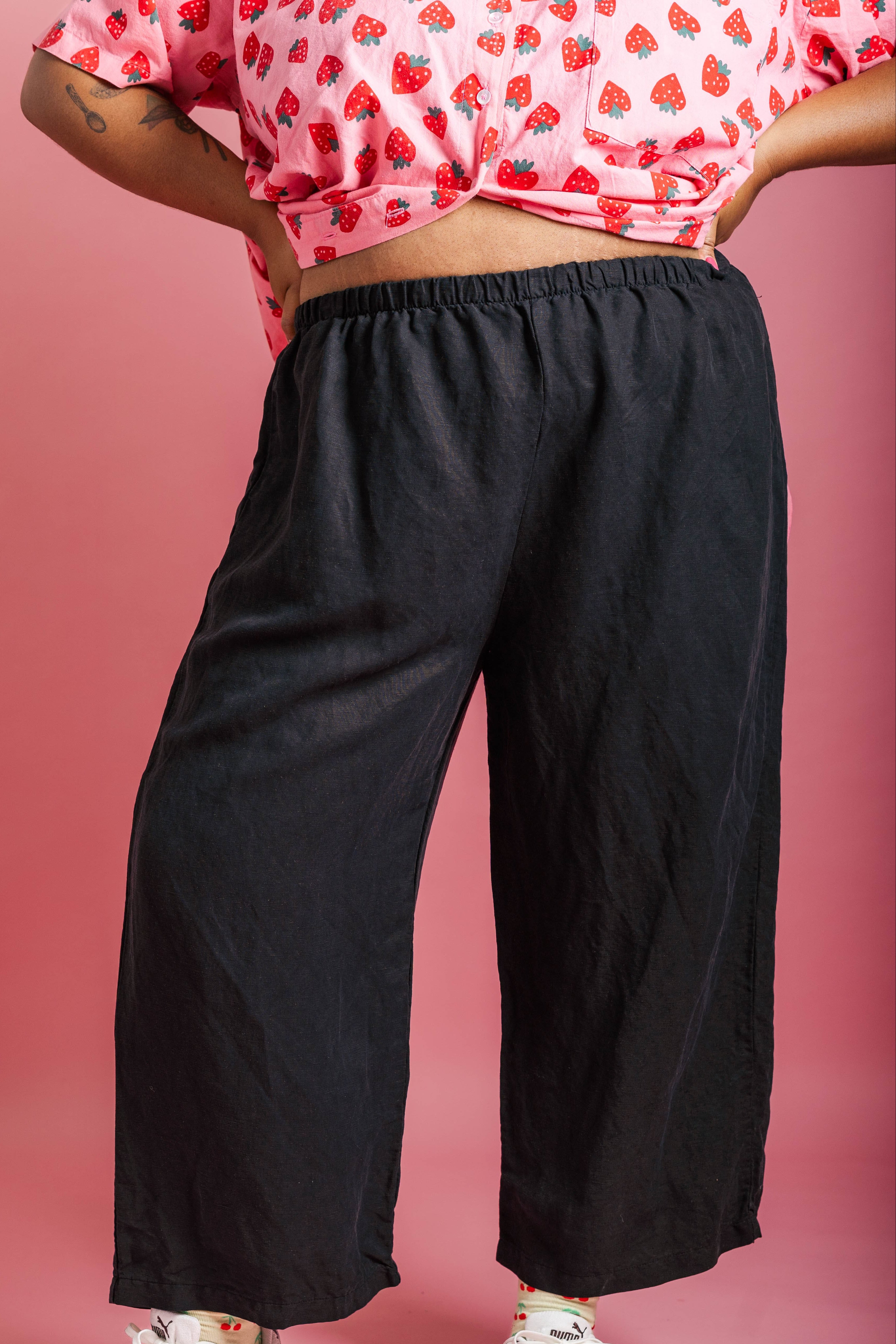 BLACK EVERYWEAR PANTS – Nettle Studios