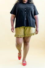 Bloomers in Chartreuse Linen