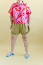 Bloomers in Chartreuse Linen