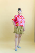 Bloomers in Chartreuse Linen