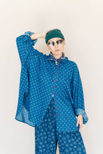 Polka Dot Denim SVLS Top