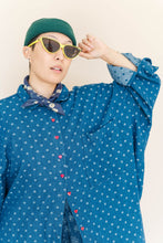 Polka Dot Denim SVLS Top