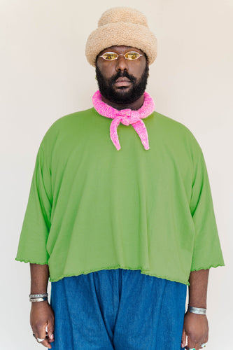 Acid Green Sweatshirt Tee