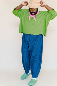 Acid Green Sweatshirt Tee