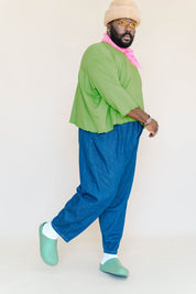 Acid Green Sweatshirt Tee