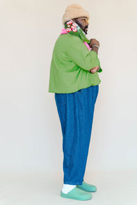 Acid Green Sweatshirt Tee