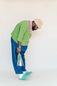 Acid Green Sweatshirt Tee