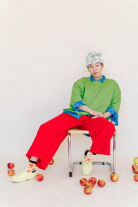 Acid Green Sweatshirt Tee