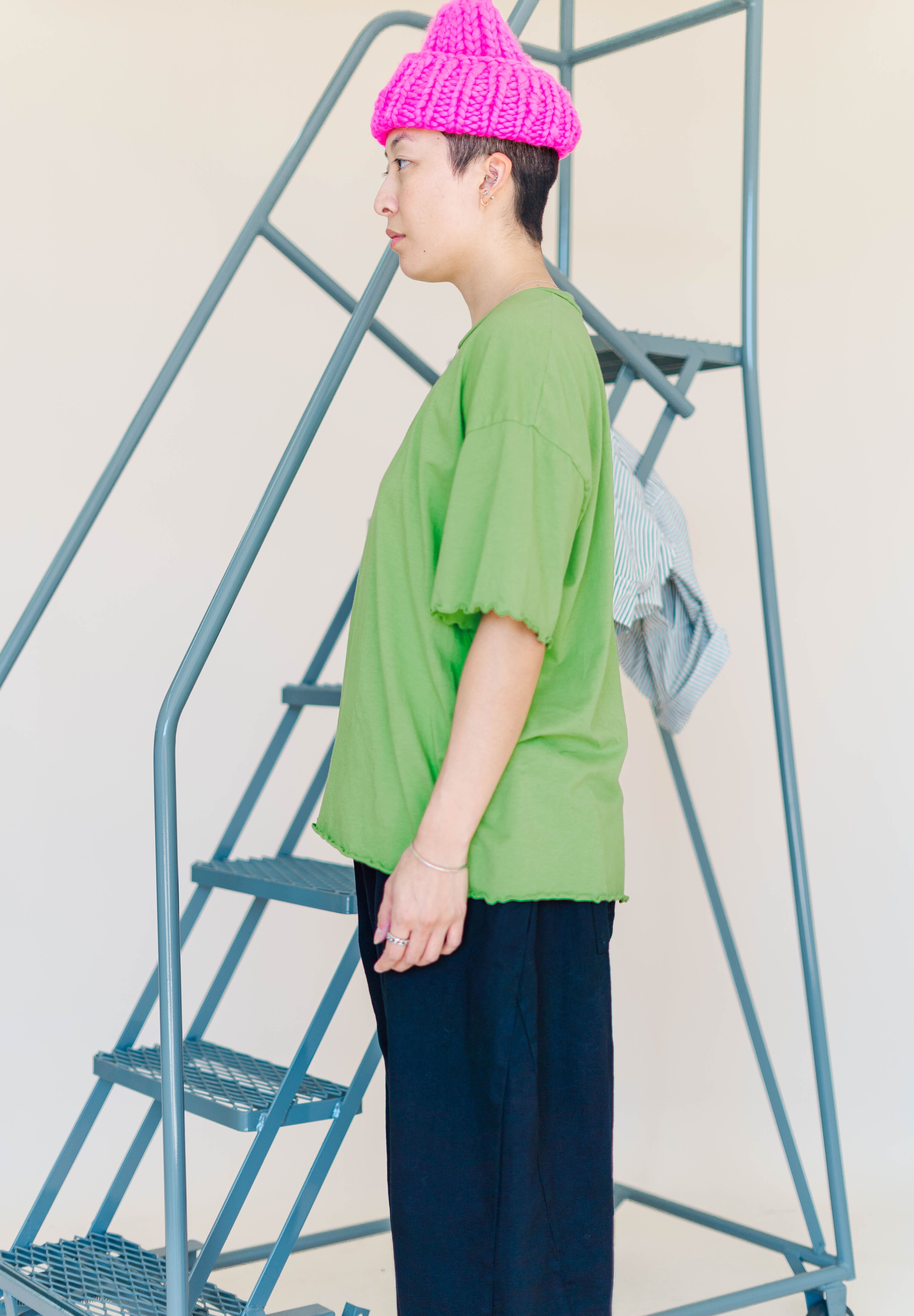 acid green Tall Tee