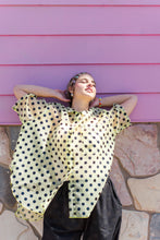 Sheer Daffodil Polka Dot Tulip Top