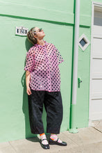 Sheer Sk8r Grl Polka Dot Tulip Top