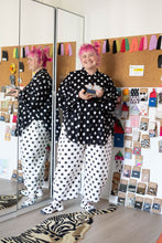 Black Polka Dot SVLS Top
