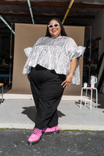 Silver Metallic Mushroom Top