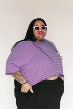 Lilac Stripe Favorite Tee