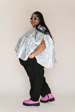 Black Twill Barrel Pant