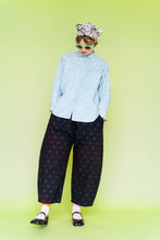 Bleached Floral Chambray SVLS Top