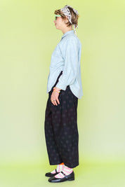 Black Polka Dot Balloon Pant