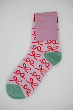 Lavender Bow Socks