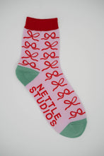 Lavender Bow Socks