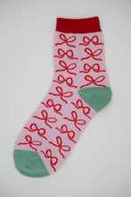 Lavender Bow Socks
