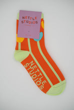 Orange Tulip Socks
