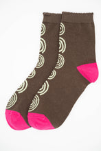 Chocolate Spiral Socks