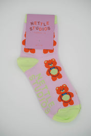 CINNAMON BEAR SOCKS