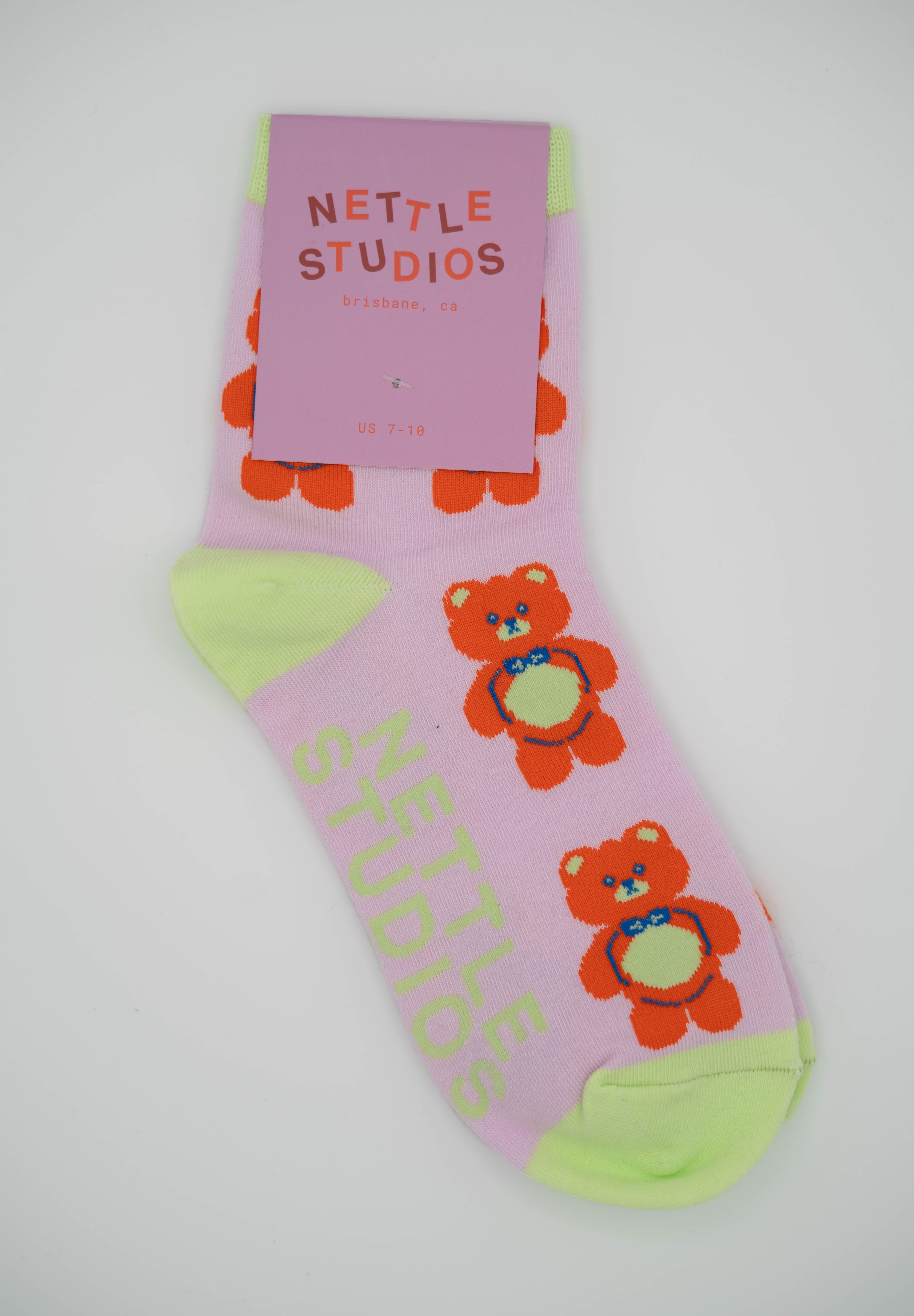 CINNAMON BEAR SOCKS