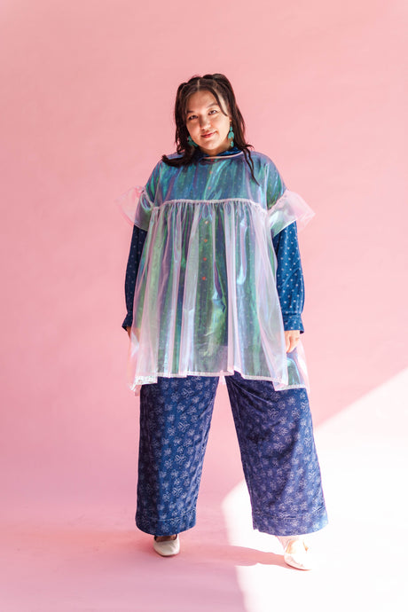 Soap Bubble Mini Mushroom Dress