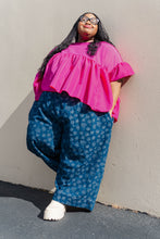 Electric Raspberry Mushroom Top